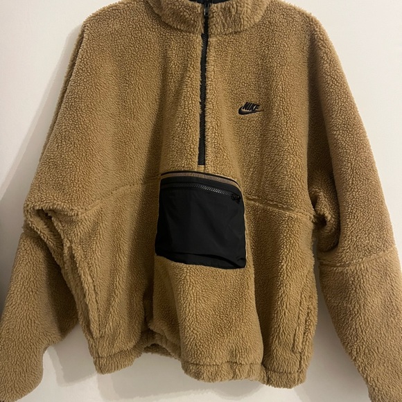 NWOT $135 Nike Mens Club Fleece 1/2 Zip Anorak
Jacket Dark Driftwd XL - Picture 2 of 8